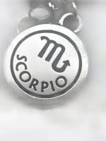 Prodotto ciondolo zodiaco Scorpione: BRACCIALE DA UOMO CON OCCHIO DI TIGRE E CRISTALLO DI ROCCA CON CIONDOLO DELLO SCORPIONE.