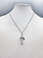 Amethyst angel pendant. -> AMETHYST ANGEL PENDANT.