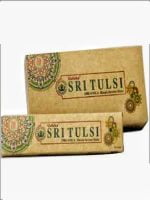 GOLOKA SRI TULSI INCENSE STICKS WITH A TOUCH OF GOLOKA FRAGRANCE.