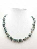 Necklace composed of beads MEN'S MUSKY AGATE NECKLACE, FREE FROM CHAINS.
