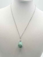 A necklace with a stone on it IMPERIAL JASPER PENDANT PENDANT.