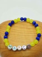A BRACELET FOR CHILDREN WITH A NAME with the name MARCO.