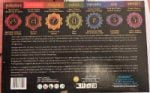 UN INCENSI 7 CHAKRA con l'intricata rappresentazione di sette chakra, insieme a un design ispirato all'incenso.