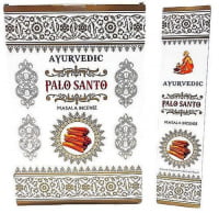 AYURVEDIC INCENSE 15 GR Palo Santo incense sticks.