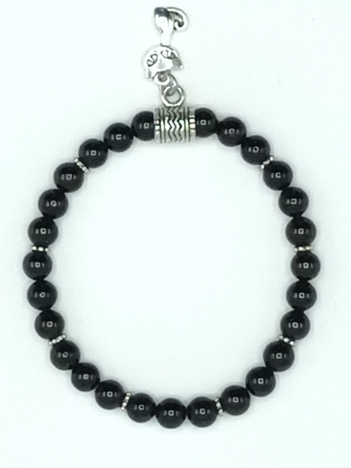 bracciale di tormalina nera
