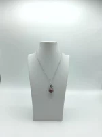 ciondolo pendente in rodonite