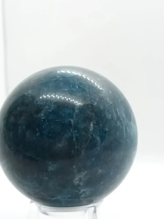 Blue Apatite Sphere