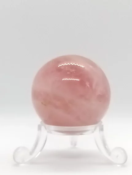 sfera quarzo rosa