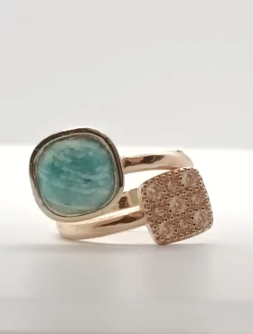 Amazonite Ring