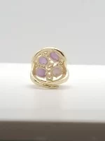 anello bronzo ametista