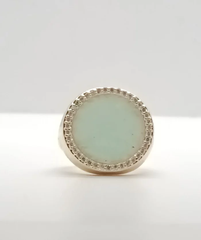 Ring with Amazonite