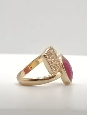 Ruby Jade Ring