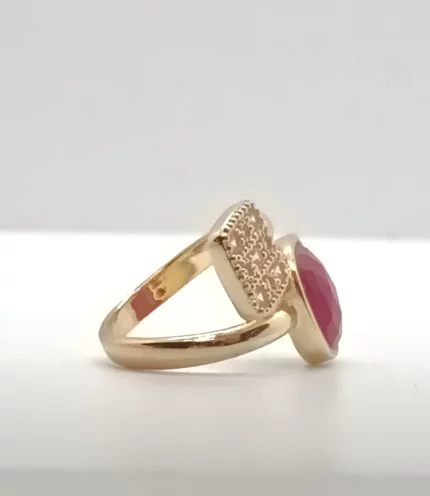 Ruby Jade Ring