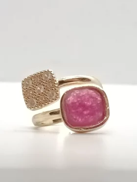 anello giada rubino