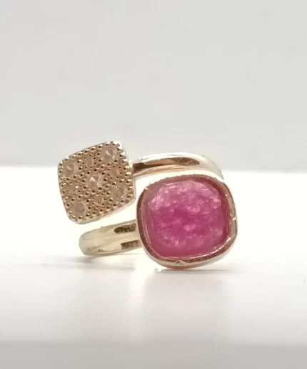 anello giada rubino