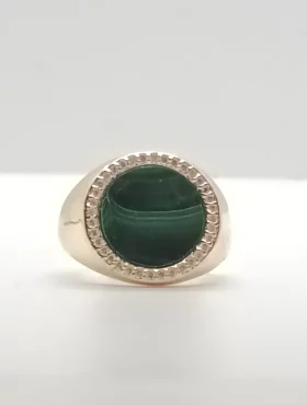 anello malachite