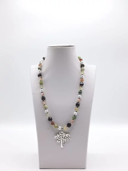 Multicolor Tree Life Necklace